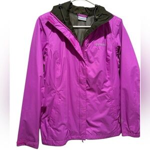 Columbia Vibrant Purple Women's Jacket- Small